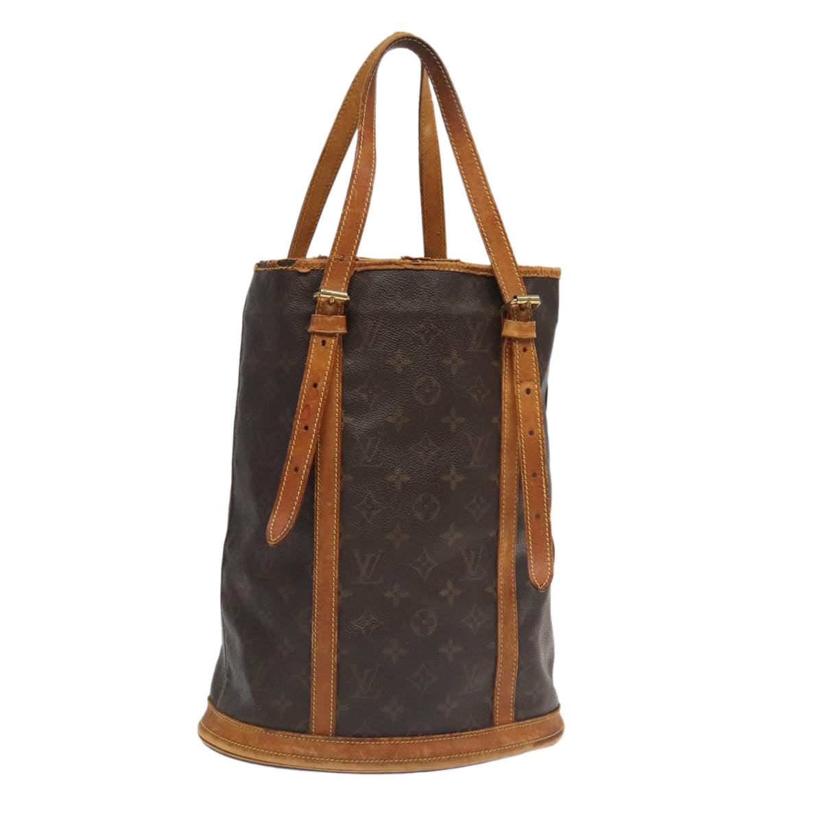 LOUIS VUITTON Monogram Bucket GM Shoulder Bag M42236 LV 95968