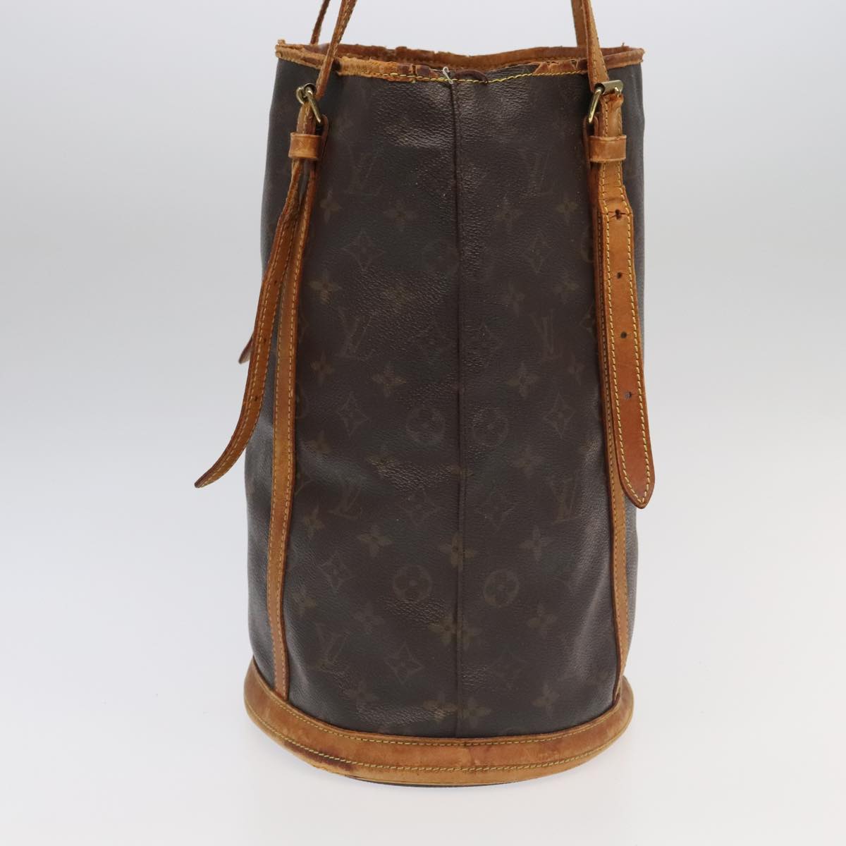 LOUIS VUITTON Monogram Bucket GM Shoulder Bag M42236 LV 95968