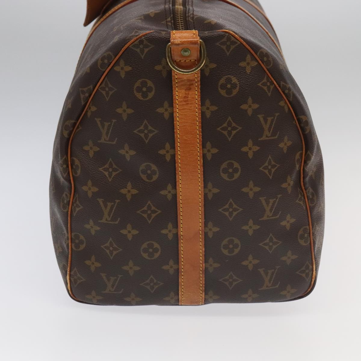 LOUIS VUITTON Monogram Keepall Bandouliere 55 Boston Bag M41414 LV 95973