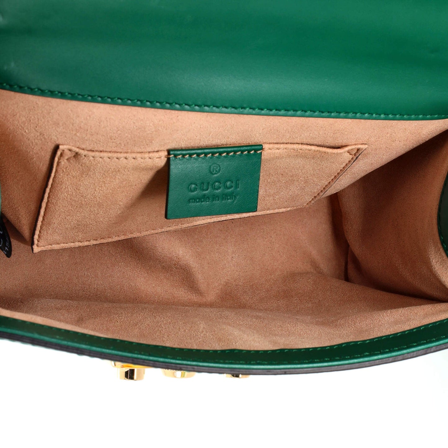 Padlock Shoulder Bag Guccissima Leather Small