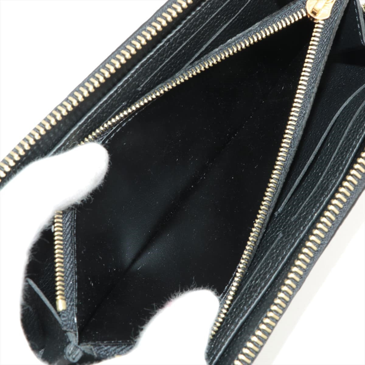Louis Vuitton Amplant Portfolio Clemens M60171 Noir Round  Wallet
