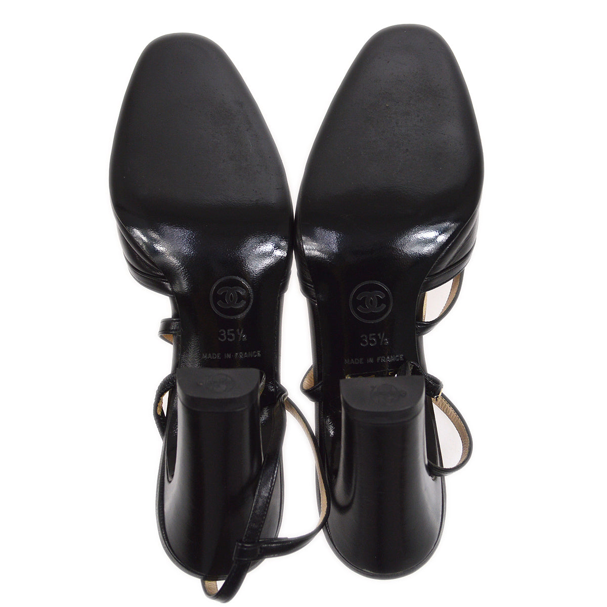 Luxury Chanel Slingbacks Shoes #35 1/2