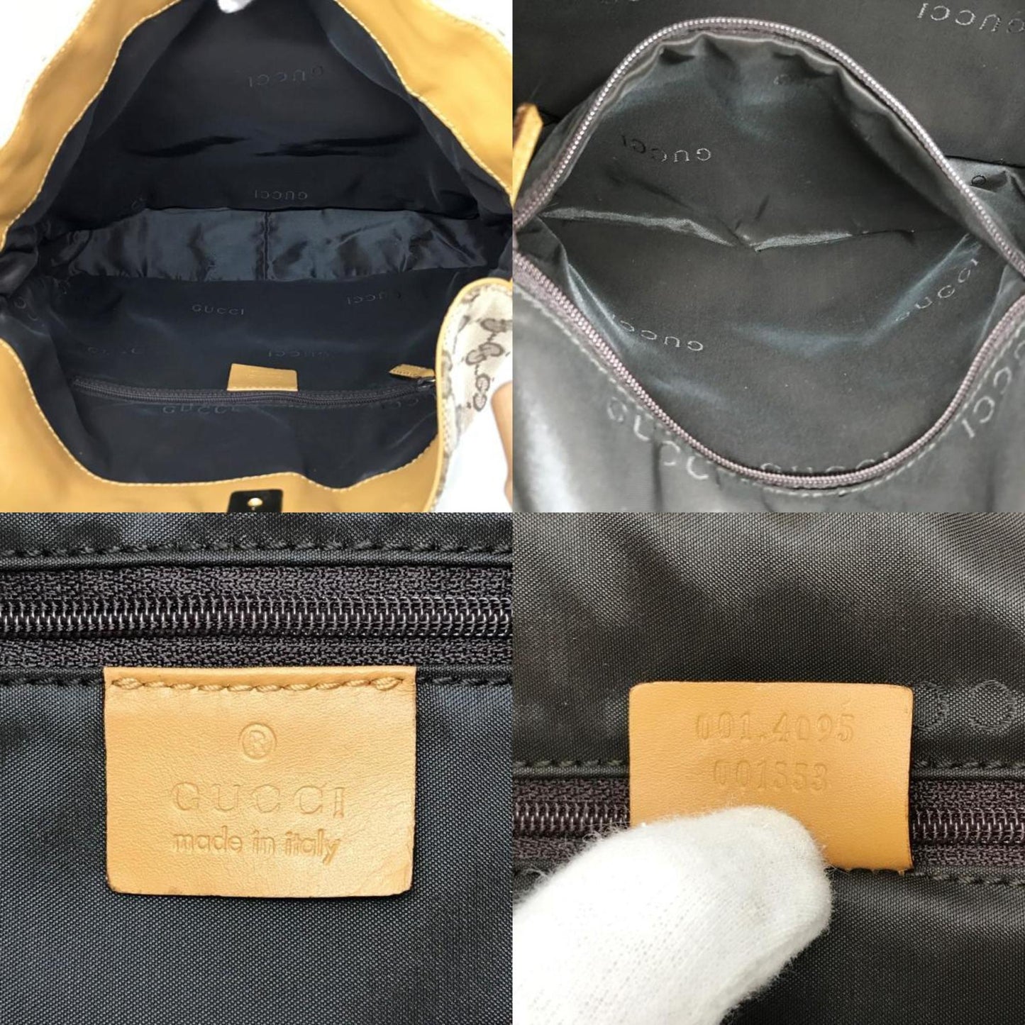 Luxury Gucci Trending 2025 Bamboo  Canvas Shoulder Bag ()
