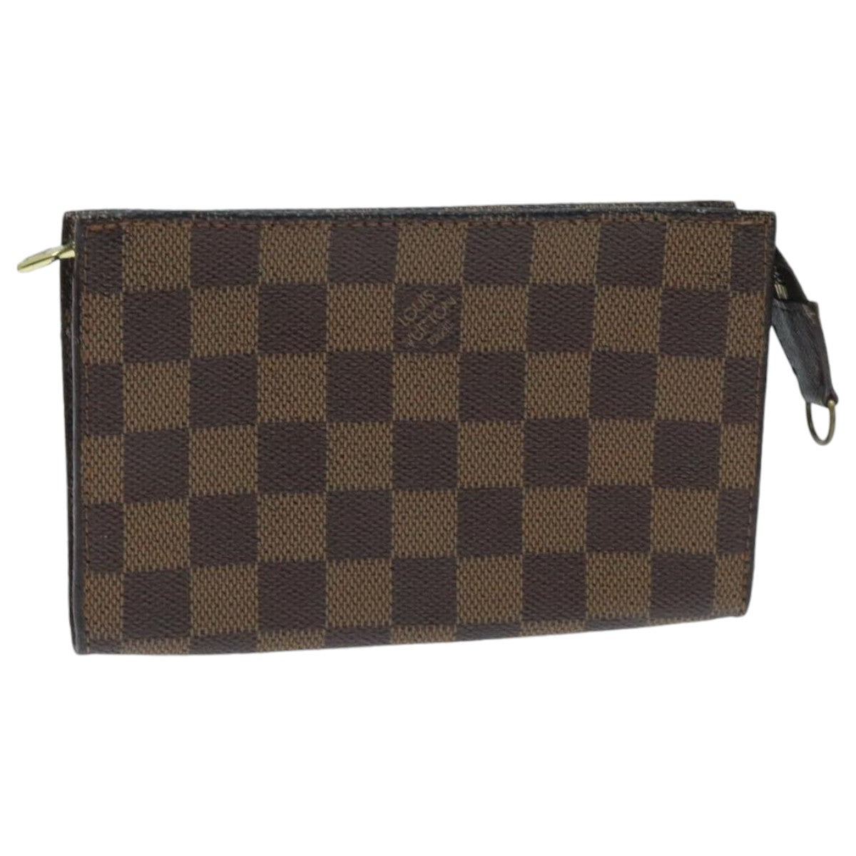 LOUIS VUITTON Damier Ebene Marais Pouch LV 96015