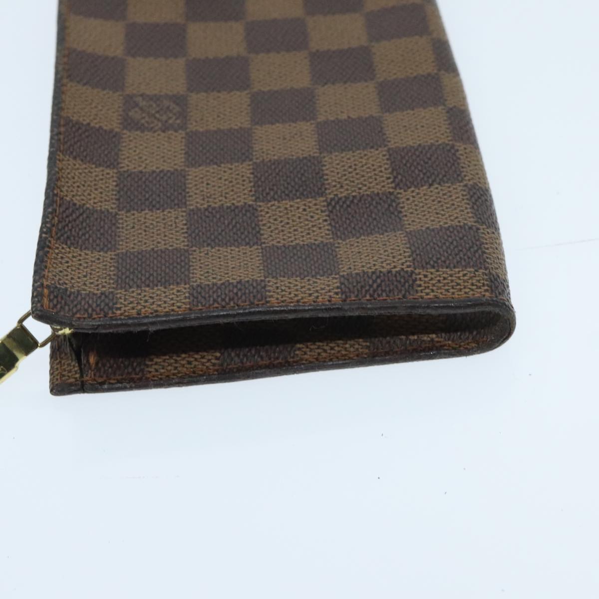LOUIS VUITTON Damier Ebene Marais Pouch LV 96015