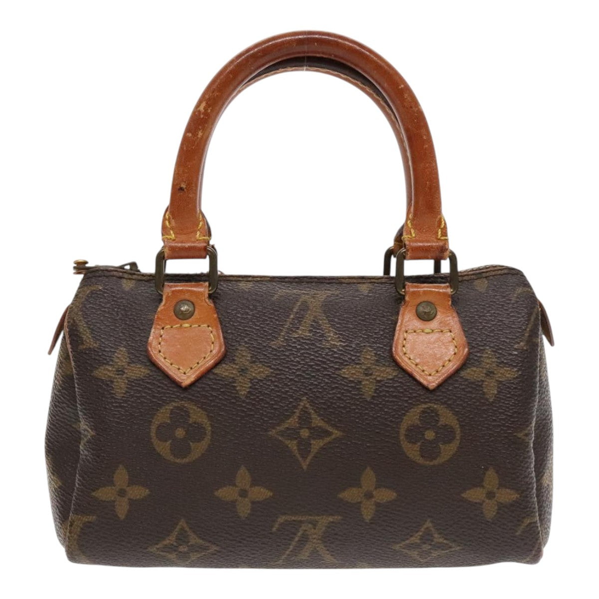 LOUIS VUITTON Monogram Mini Speedy Hand Bag M41534 LV 96020