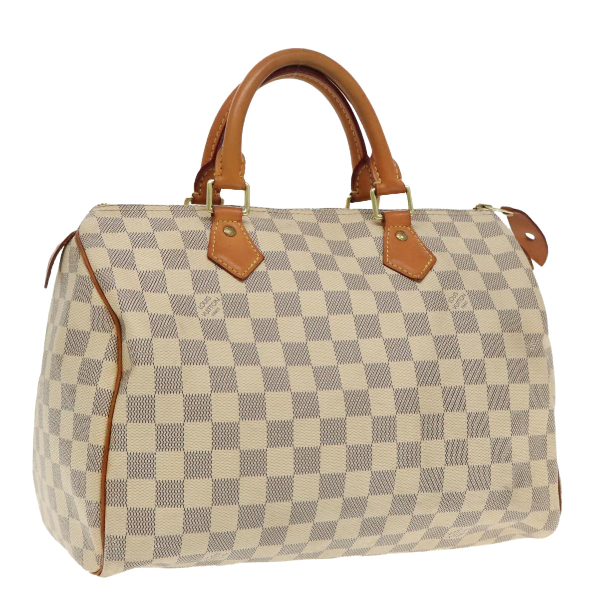 LOUIS VUITTON Damier Azur Speedy 30 Hand Bag N41533 LV 96036