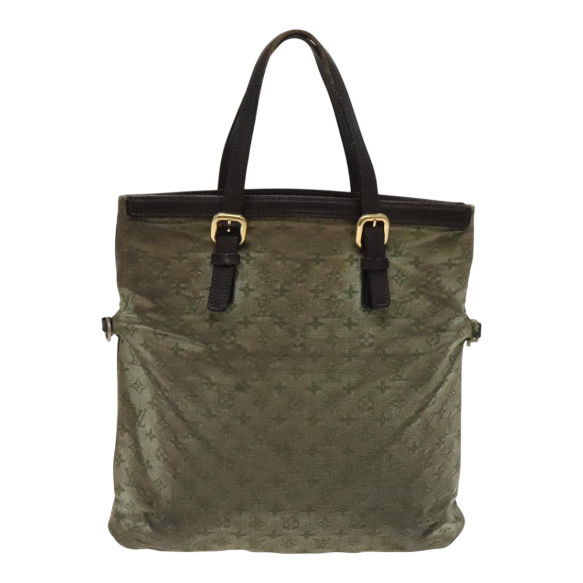LOUIS VUITTON Monogram Mini Françoise 2Way Tote Bag TST Khaki M92422 96047
