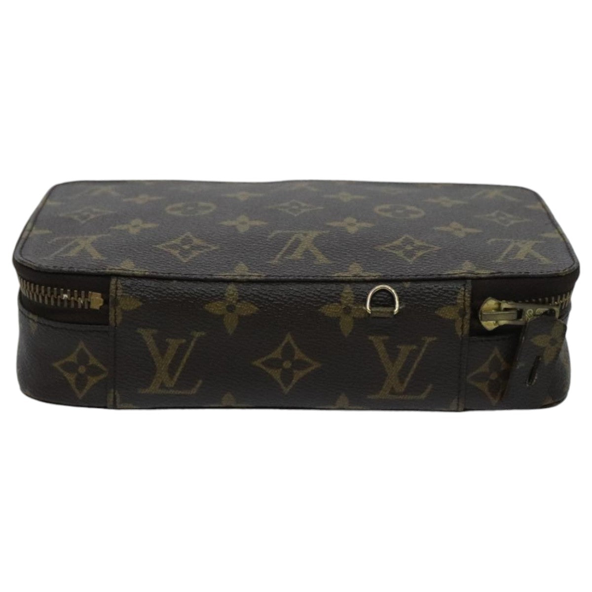 LOUIS VUITTON Monogram Poche Monte Carlo Jewelry Box M47352 LV 96053
