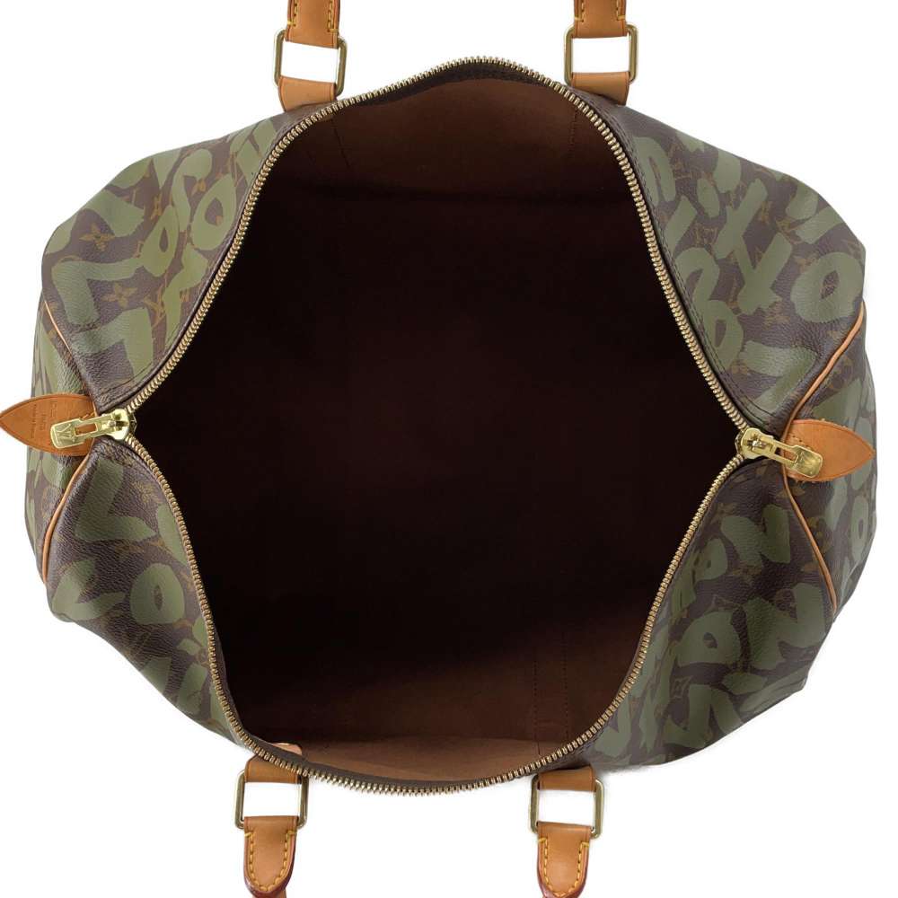 LOUIS VUITTON Keepall Vert M92196 Monogram・Graffiti Size 50