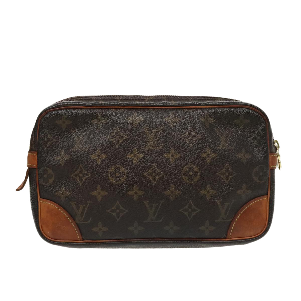 LOUIS VUITTON Monogram Marly Dragonne GM Clutch Bag M51825 LV 96057