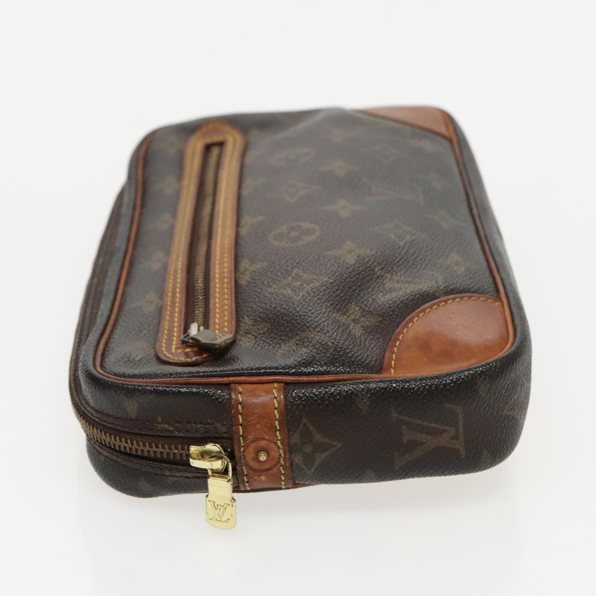 LOUIS VUITTON Monogram Marly Dragonne GM Clutch Bag M51825 LV 96057