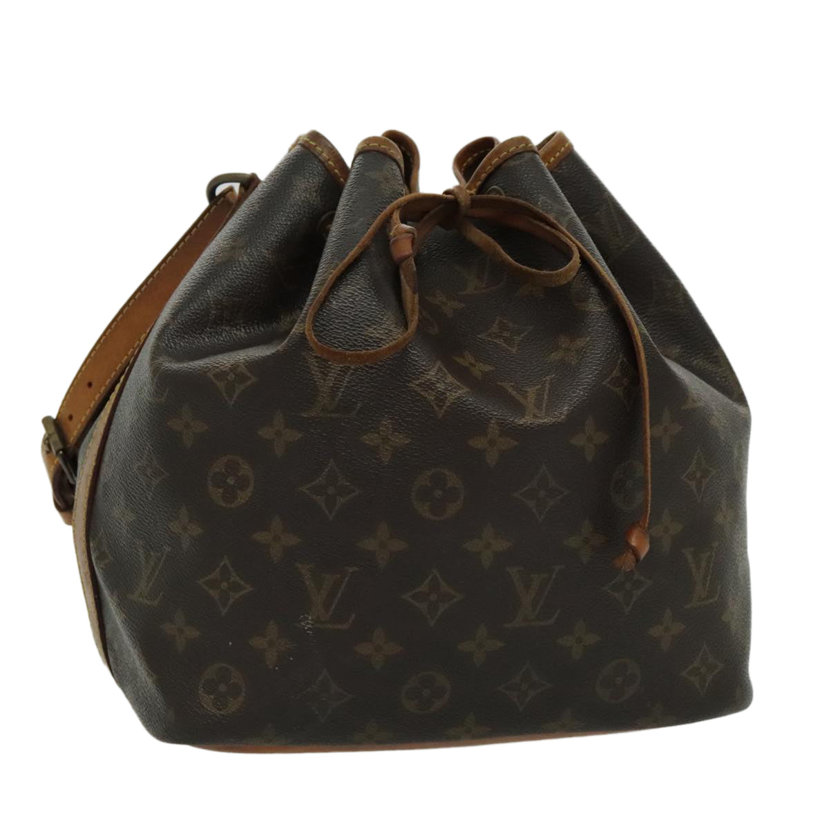 LOUIS VUITTON Monogram Petit Noe Shoulder Bag M42226 LV 96059