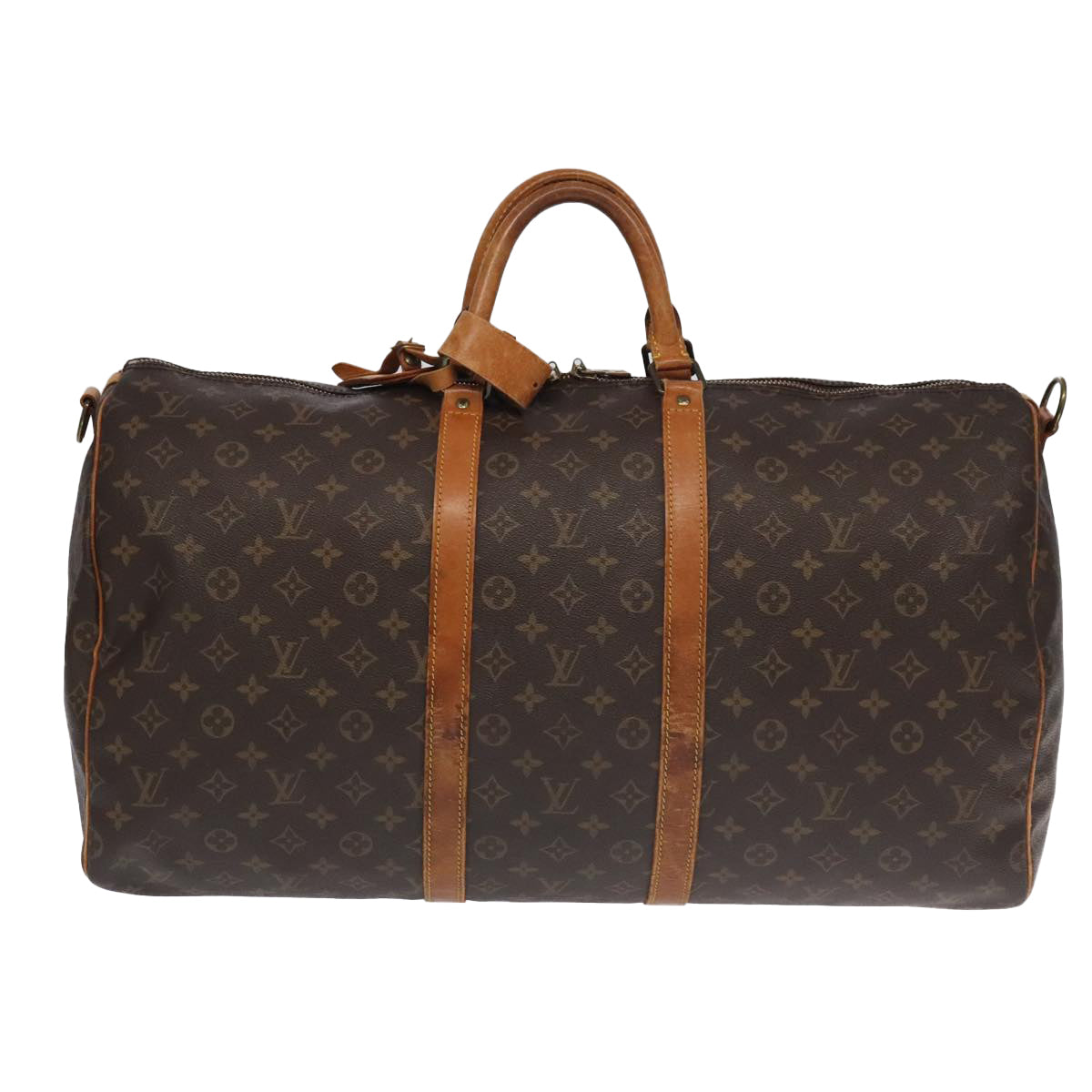 LOUIS VUITTON Monogram Keepall Bandouliere55 Boston Bag M41414 LV 96062