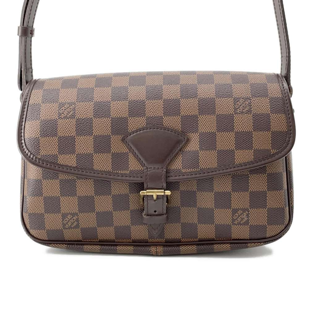 LOUIS VUITTON SologneSPO Red N48079 Damier Ebene Canvas
