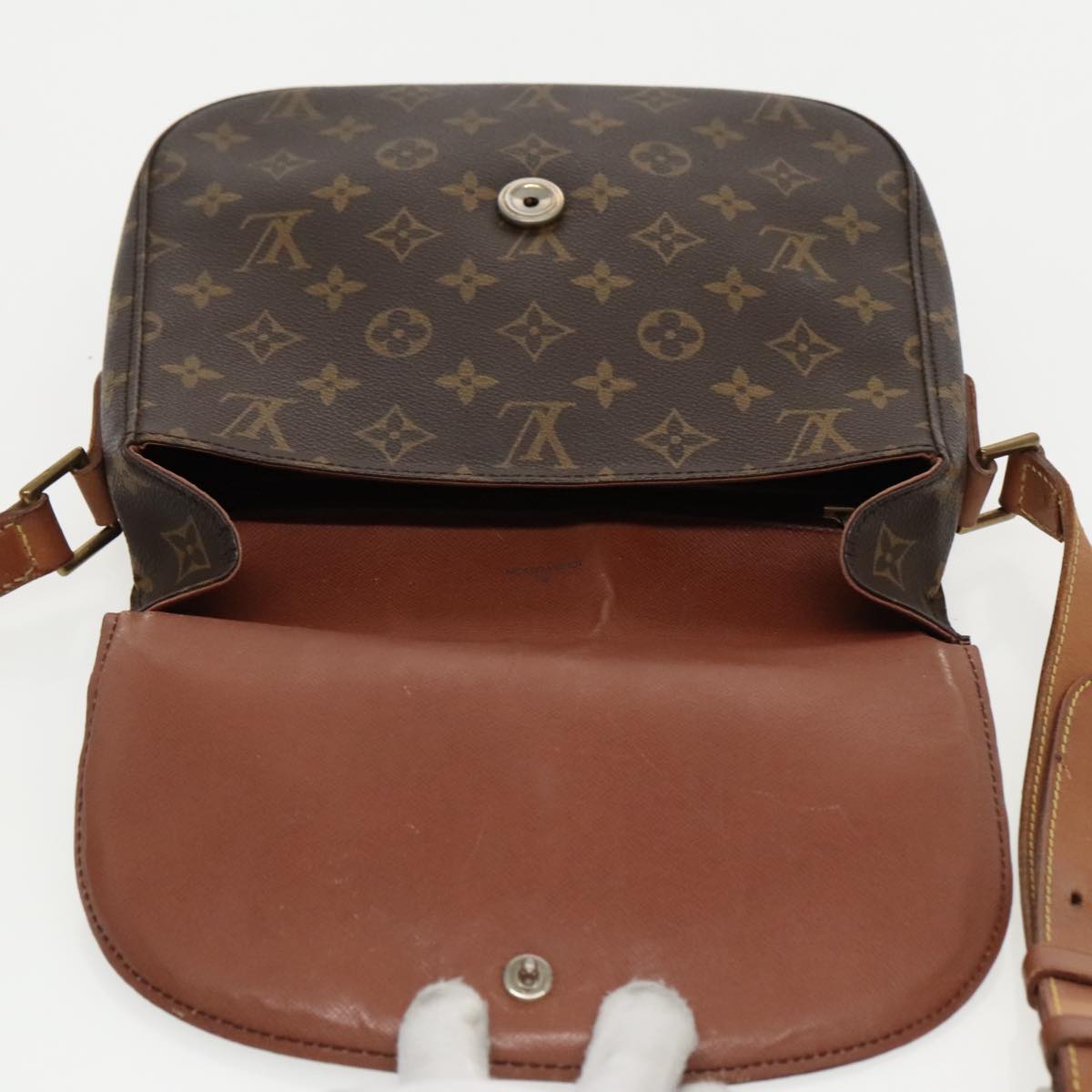 LOUIS VUITTON Monogram Saint Cloud GM Shoulder Bag M51242 LV 96095