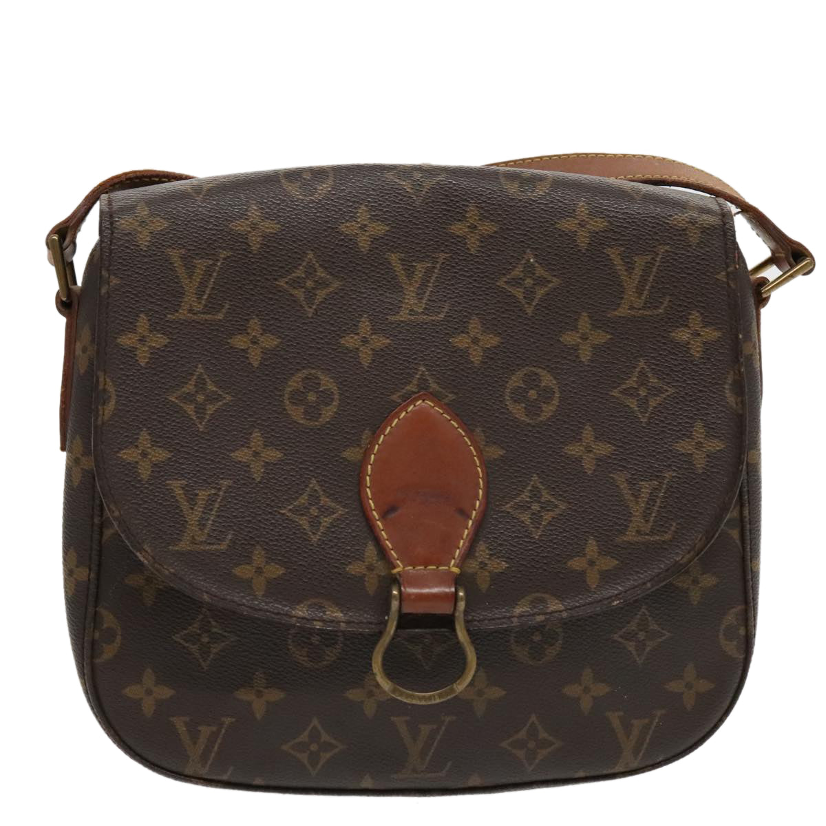 LOUIS VUITTON Monogram Saint Cloud GM Shoulder Bag M51242 LV 96095