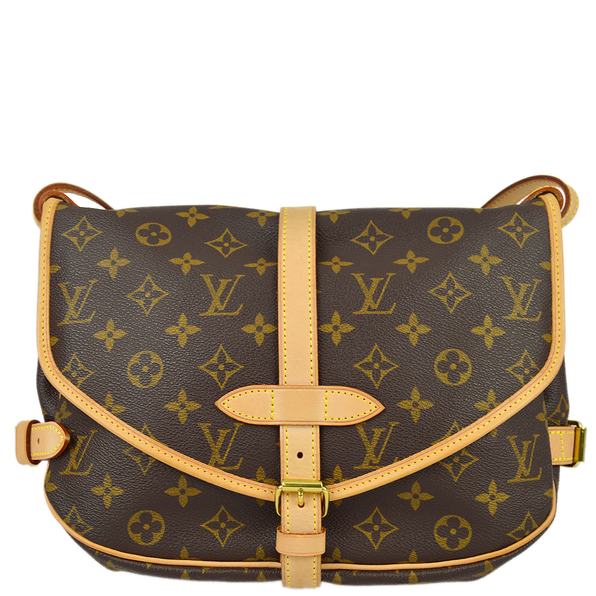 Louis Vuitton 2007 Saumur 30 Messenger Shoulder Bag Monogram M42256