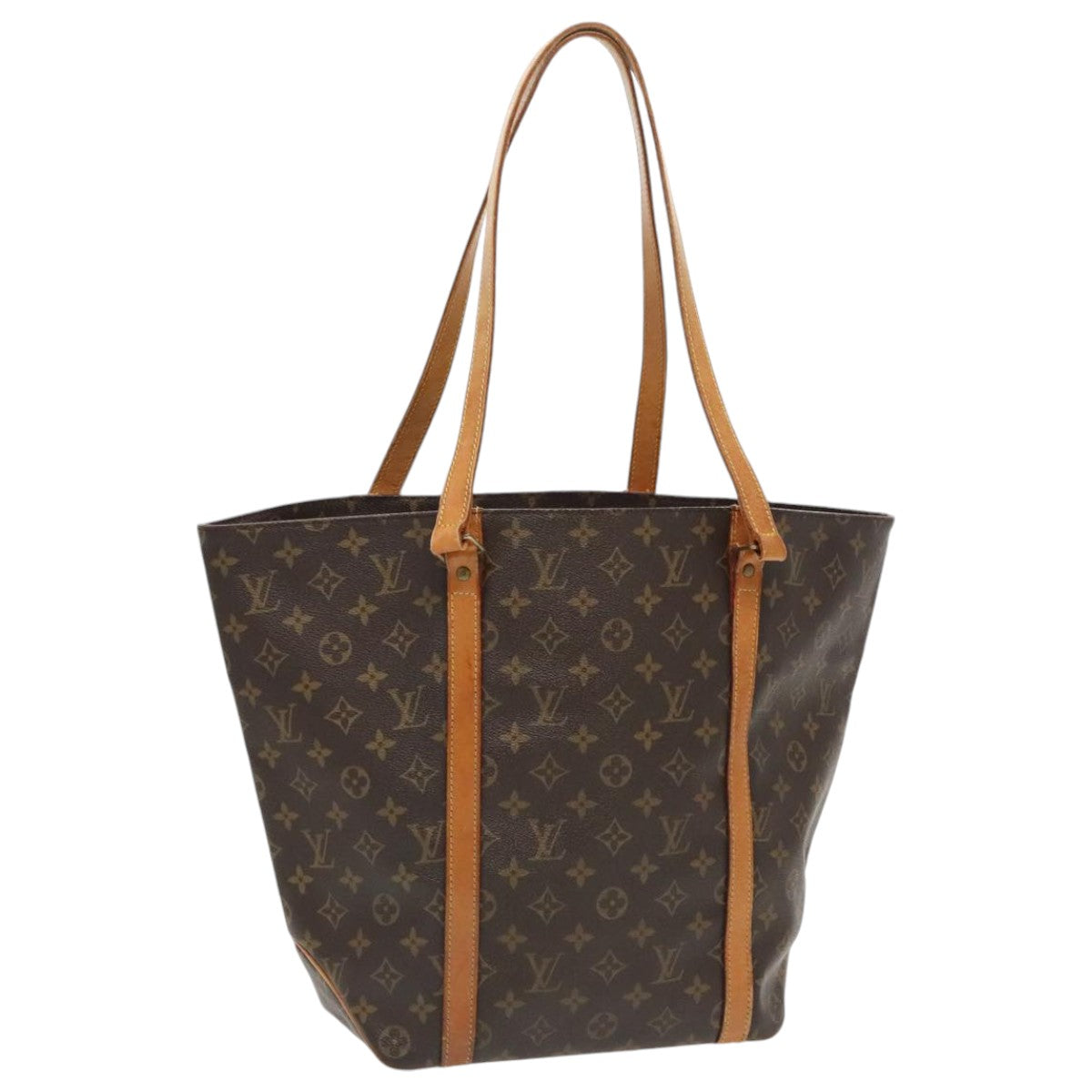LOUIS VUITTON Monogram Sac Shopping Tote Bag M51108 LV 96115