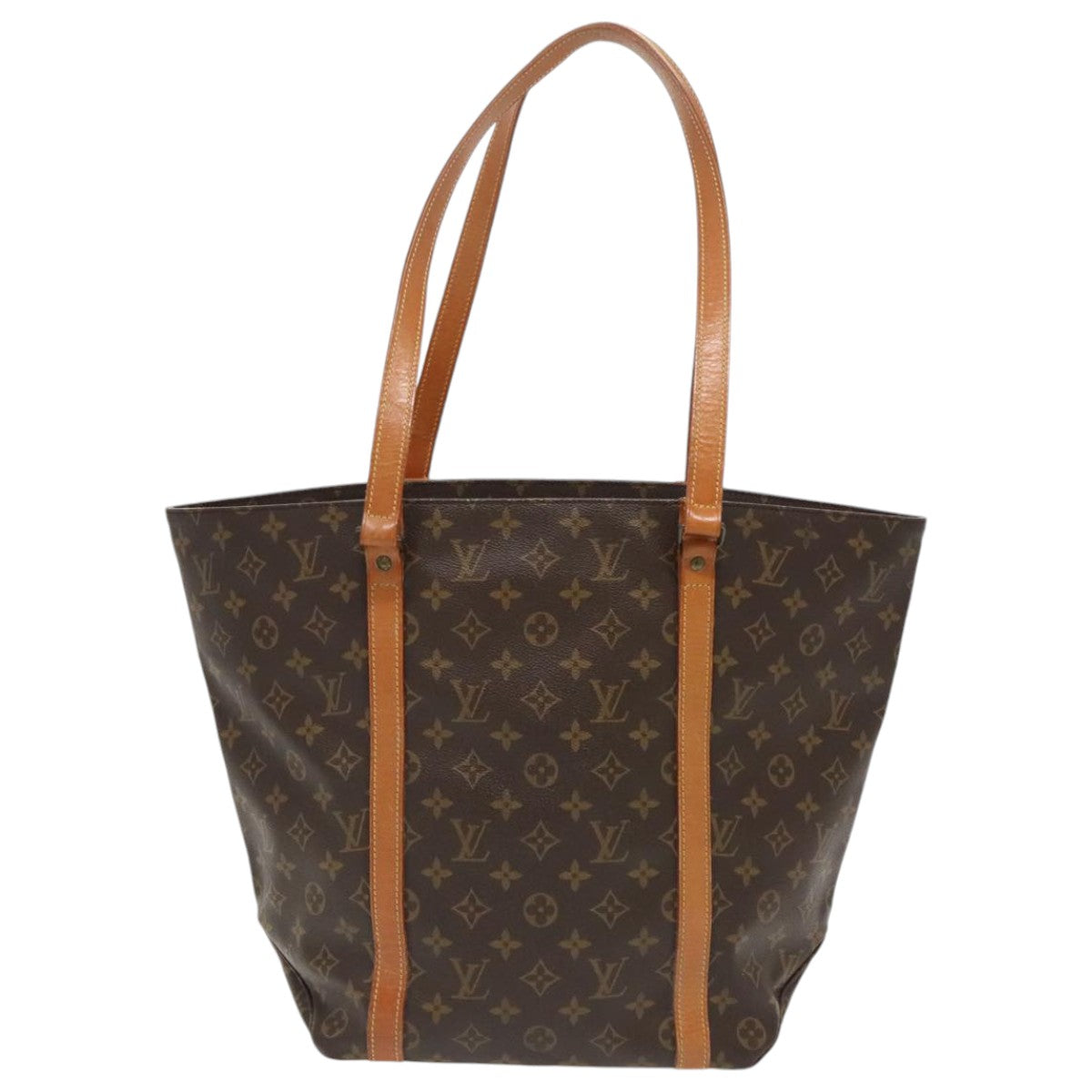 LOUIS VUITTON Monogram Sac Shopping Tote Bag M51108 LV 96116