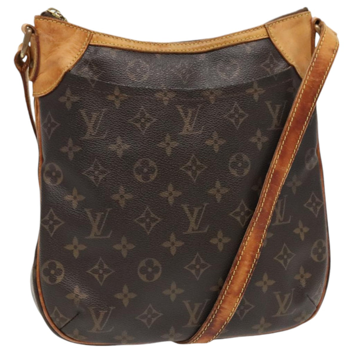LOUIS VUITTON Monogram Odeon PM Shoulder Bag M56390 LV 96120