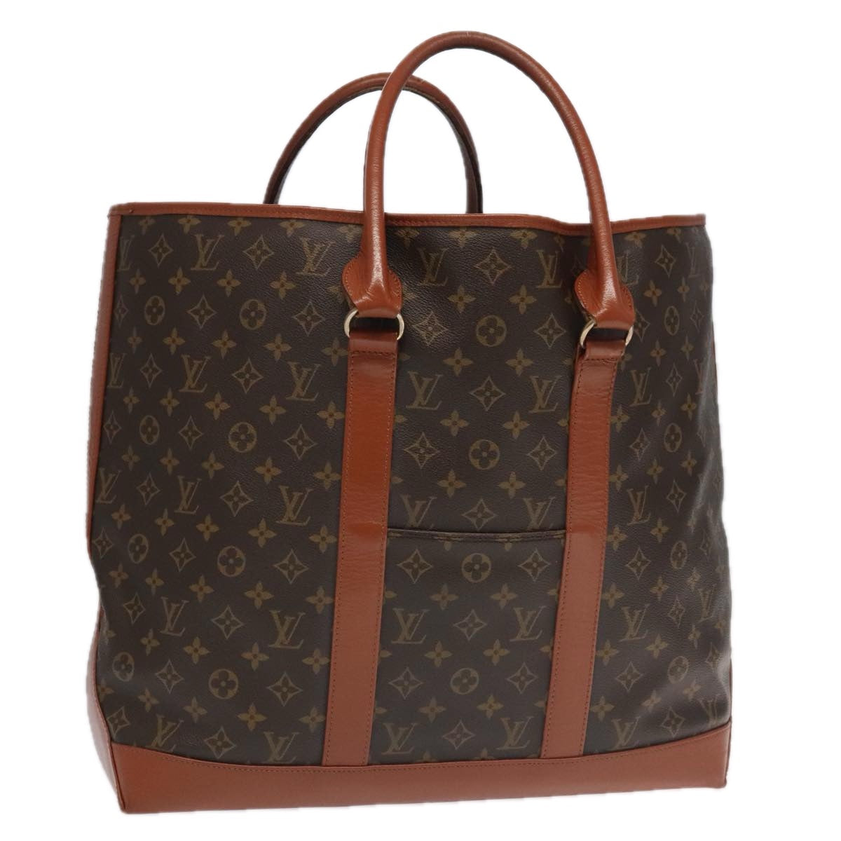 LOUIS VUITTON Monogram Sac Weekend GM Tote Bag M42420 LV 96125