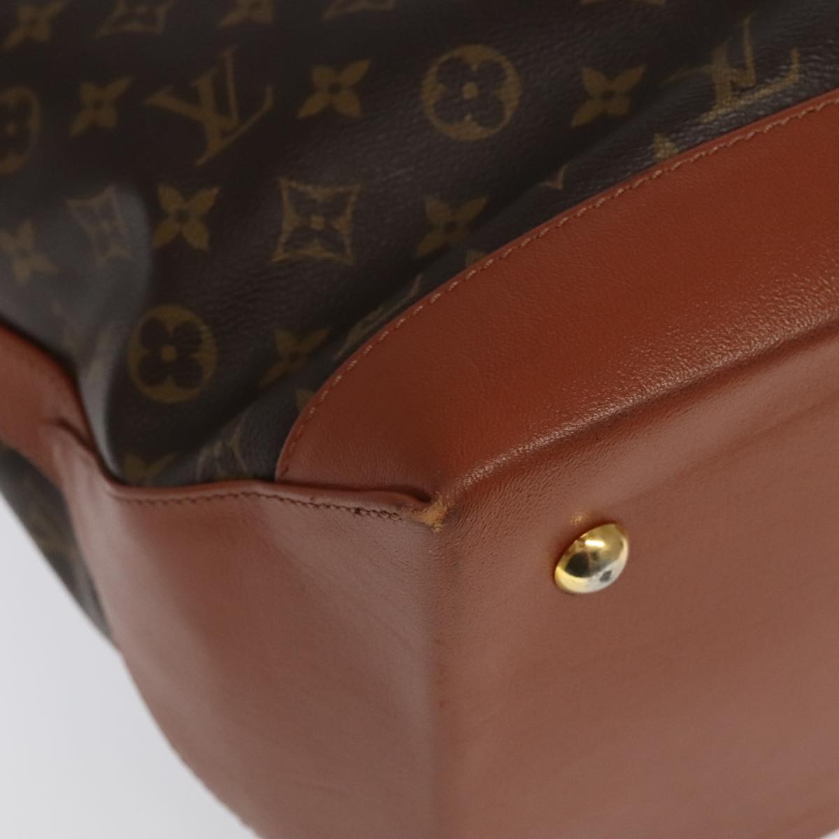 LOUIS VUITTON Monogram Sac Weekend GM Tote Bag M42420 LV 96125