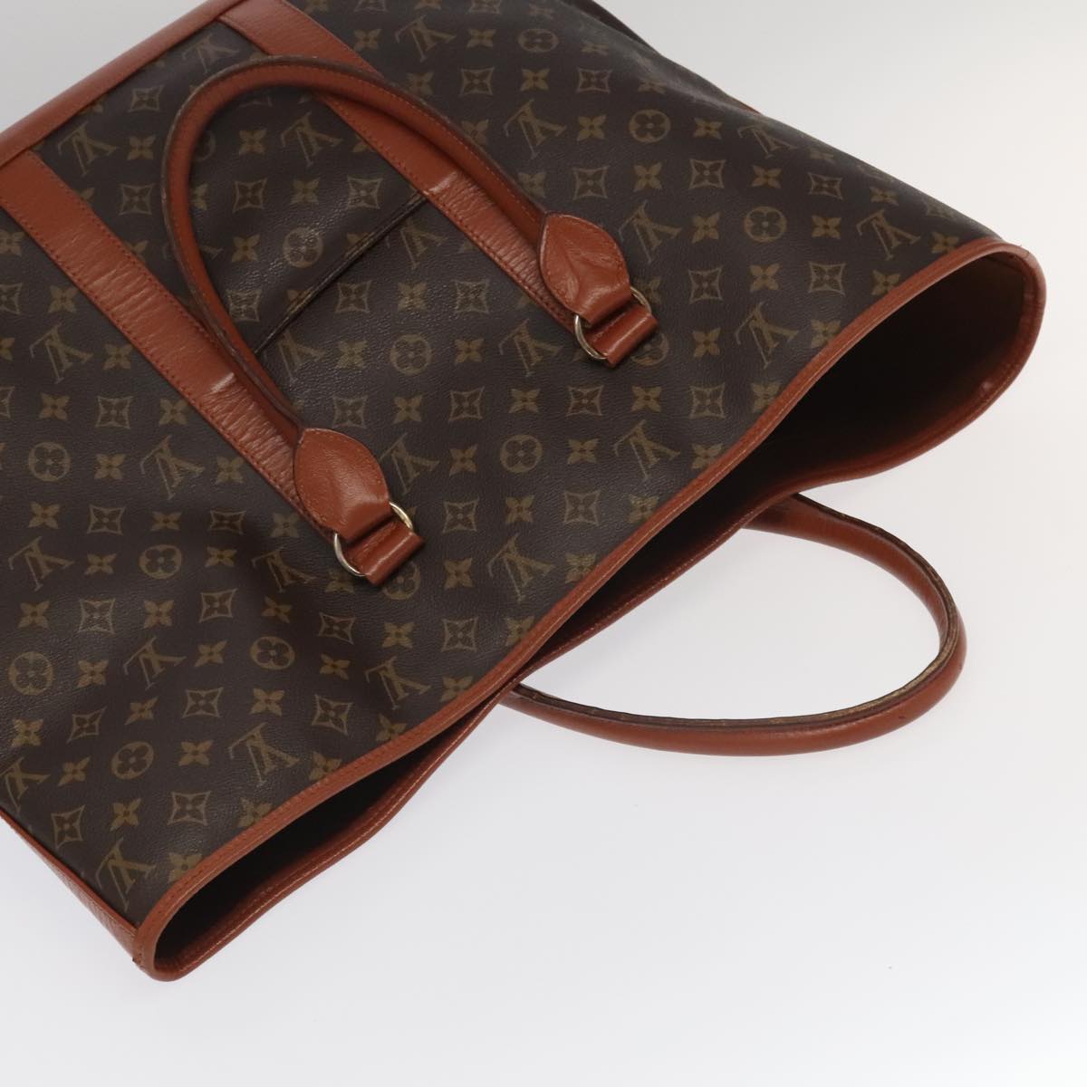LOUIS VUITTON Monogram Sac Weekend GM Tote Bag M42420 LV 96125