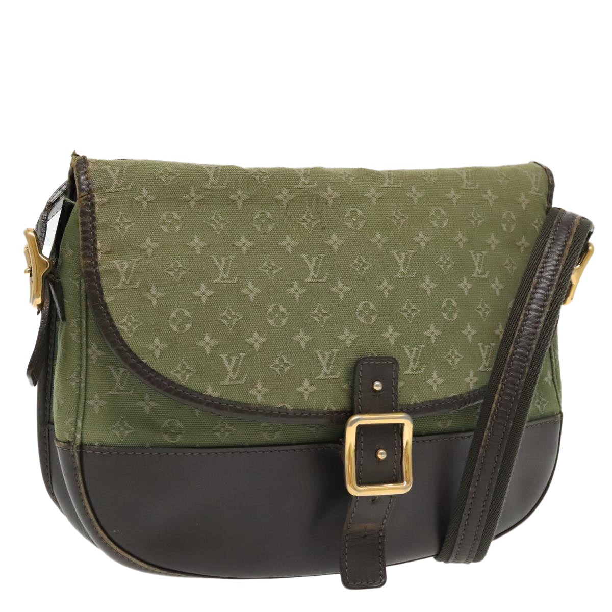 LOUIS VUITTON Monogram Mini Belanger Shoulder Bag TST Khaki M92673 96126
