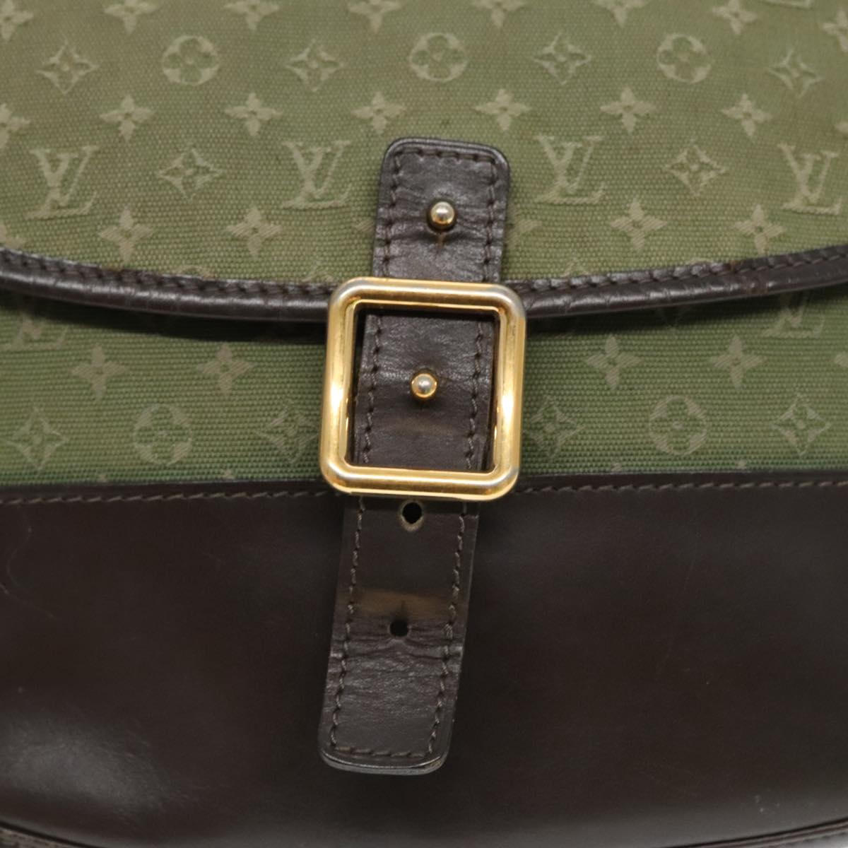 LOUIS VUITTON Monogram Mini Belanger Shoulder Bag TST Khaki M92673 96126