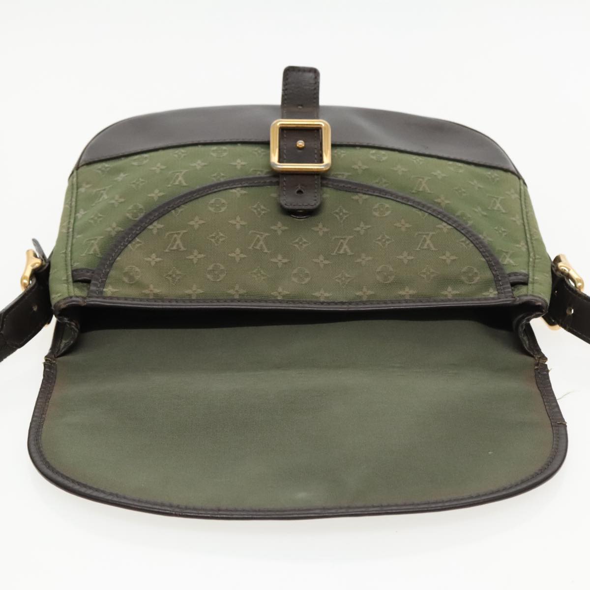 LOUIS VUITTON Monogram Mini Belanger Shoulder Bag TST Khaki M92673 96126
