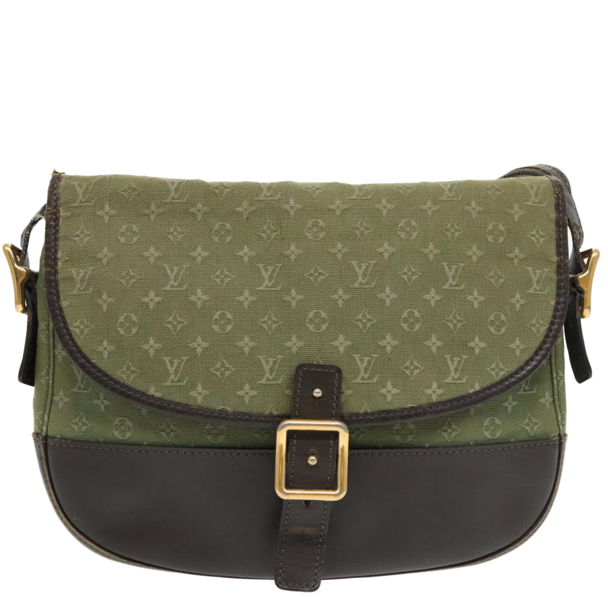 LOUIS VUITTON Monogram Mini Belanger Shoulder Bag TST Khaki M92673 96126