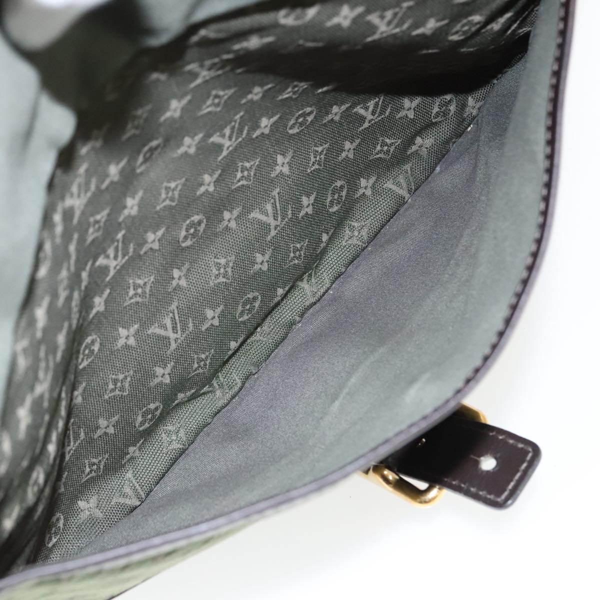 LOUIS VUITTON Monogram Mini Belanger Shoulder Bag TST Khaki M92673 96126