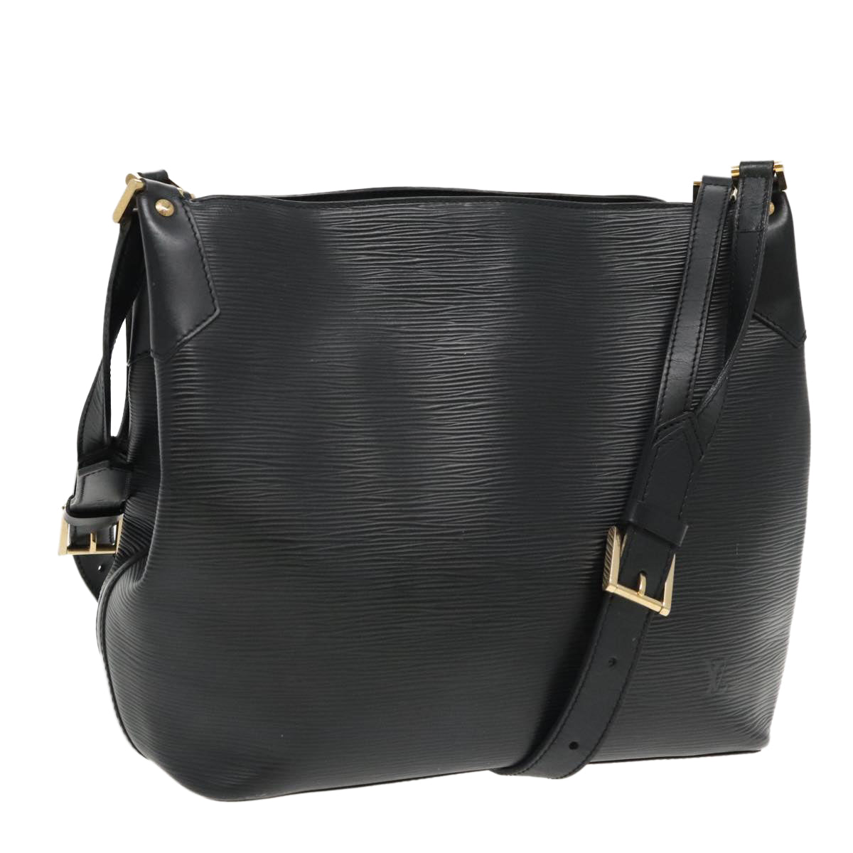 LOUIS VUITTON Epi Mandala MM Shoulder Bag Black M58892 LV 96136