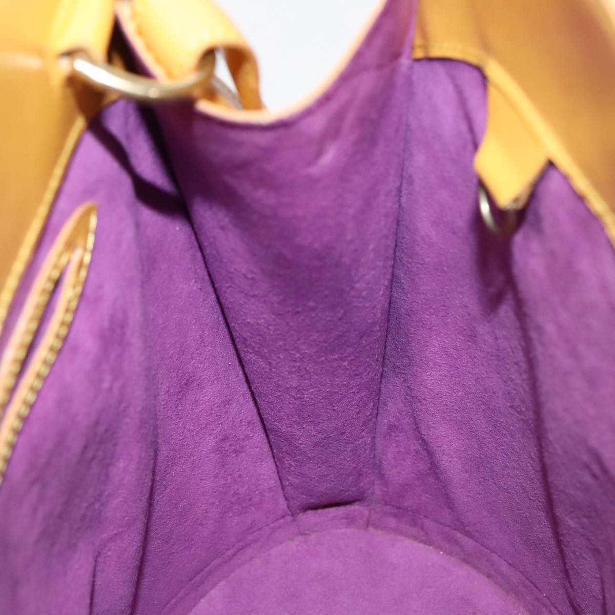 LOUIS VUITTON Epi Cluny Shoulder Bag Yellow M52259 LV 96140