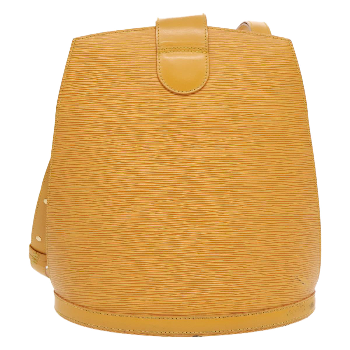 LOUIS VUITTON Epi Cluny Shoulder Bag Yellow M52259 LV 96140