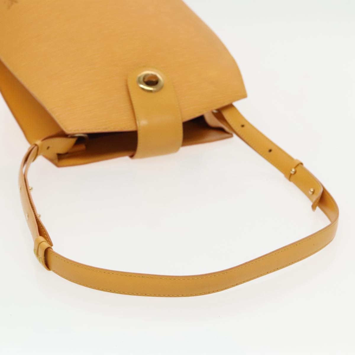 LOUIS VUITTON Epi Cluny Shoulder Bag Yellow M52259 LV 96140