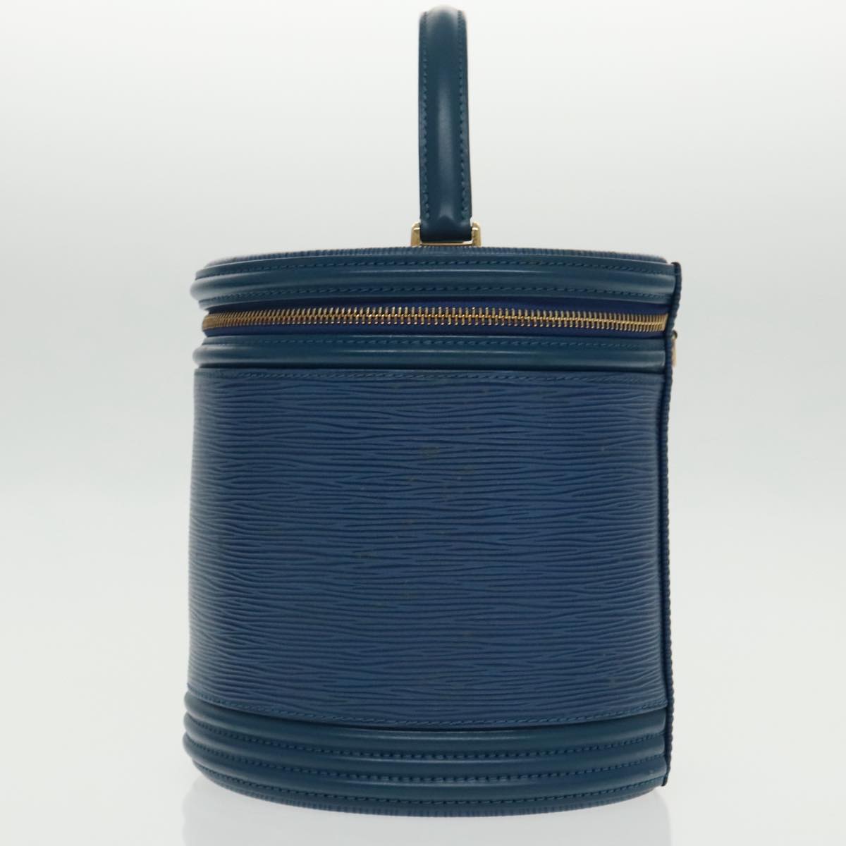 LOUIS VUITTON Epi Cannes Hand Bag Blue M48035 LV 96142