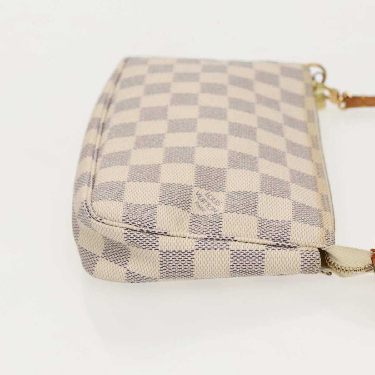 LOUIS VUITTON Damier Azur Pochette Accessoires Pouch N51986 LV 96156