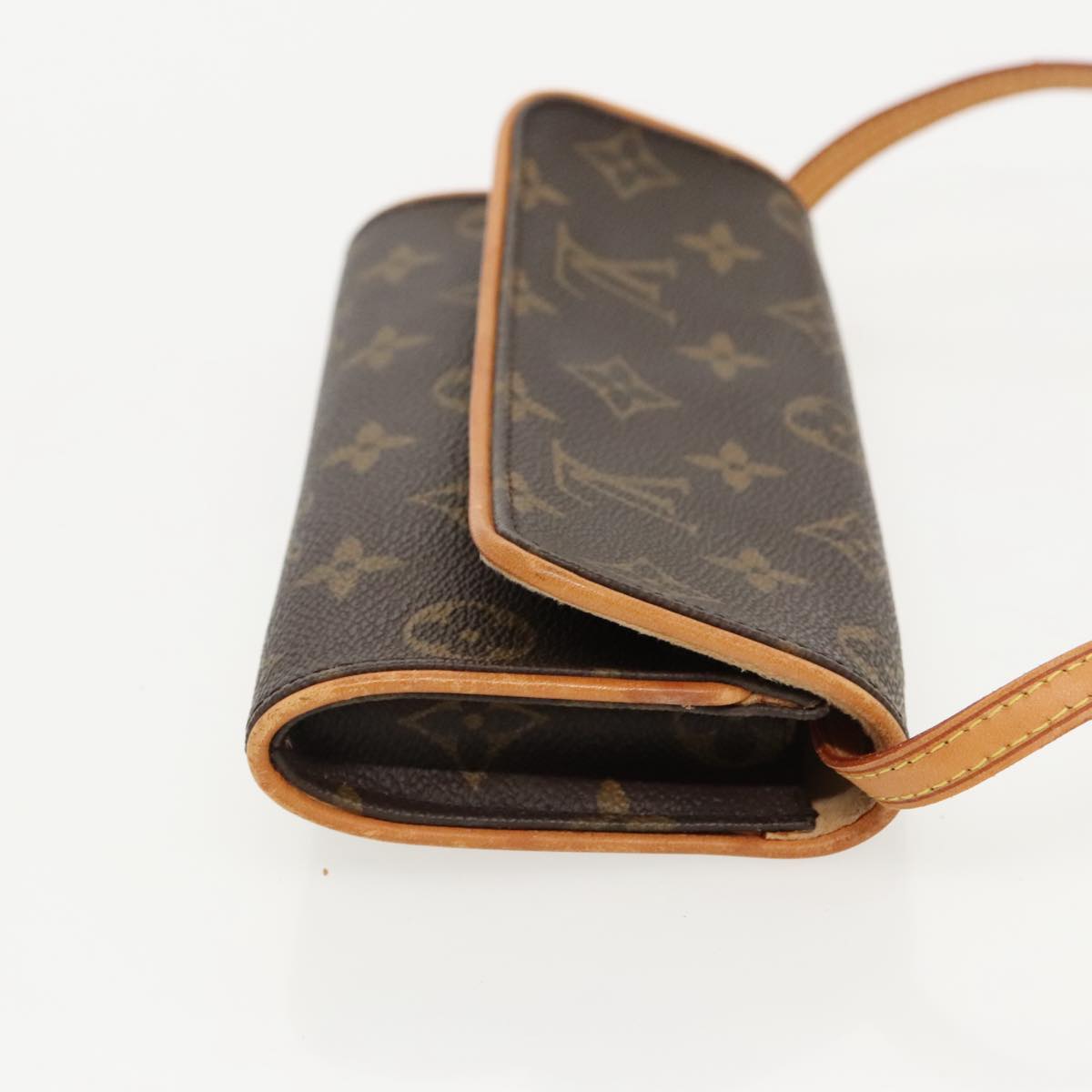 LOUIS VUITTON Monogram Pochette Twin PM Shoulder Bag M51854 LV 96157