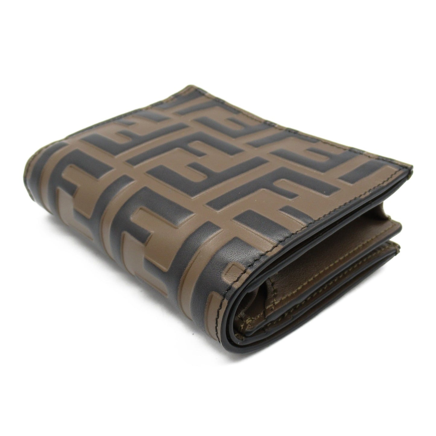 Luxury Fendi F Is Luxury Fendi Bi-fold wallet Bi-fold wallet Leather Brown