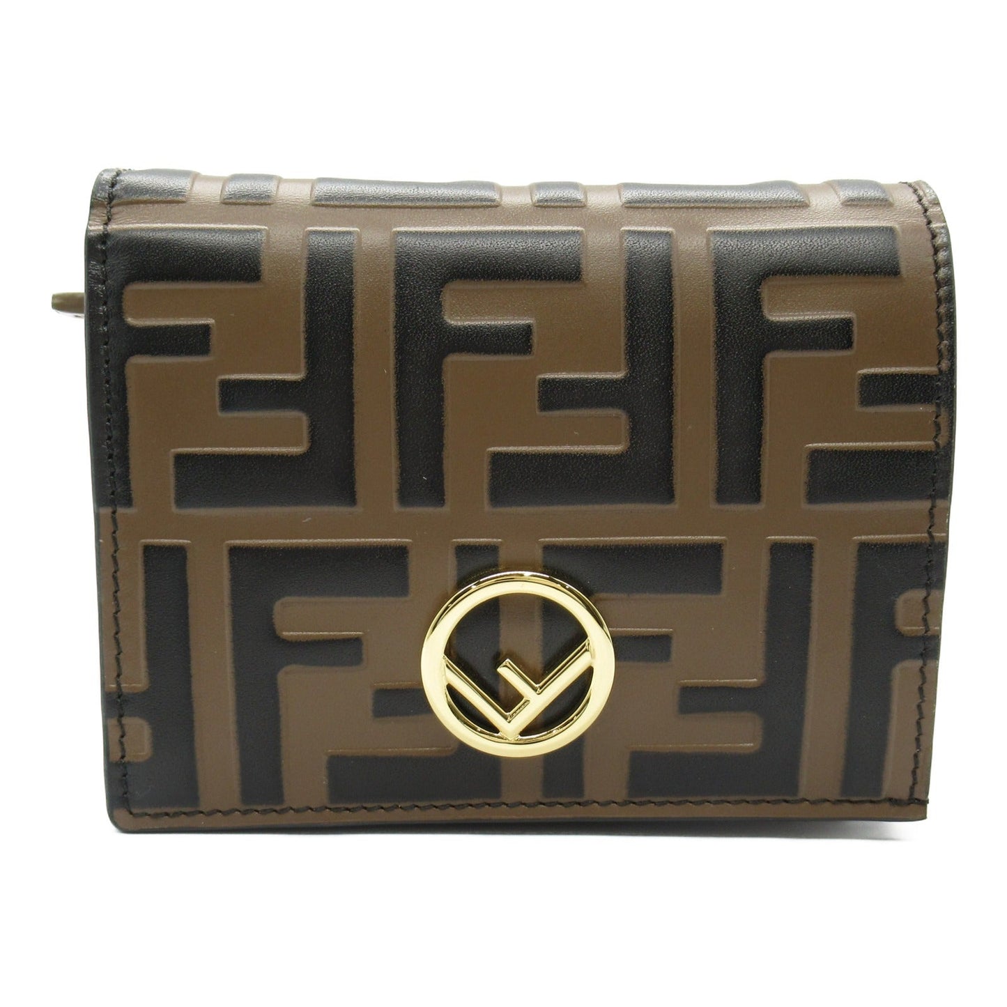 Luxury Fendi F Is Luxury Fendi Bi-fold wallet Bi-fold wallet Leather Brown
