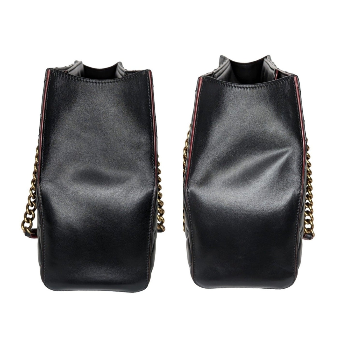 Luxury Chanel bag Black Quilted Calfskin Perfect Edge Tote