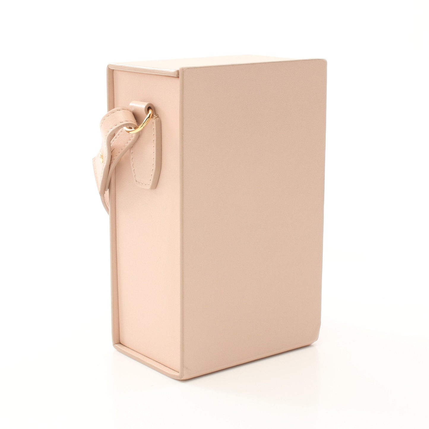 Luxury Fendi Box Shoulder bag Leather Pink beige