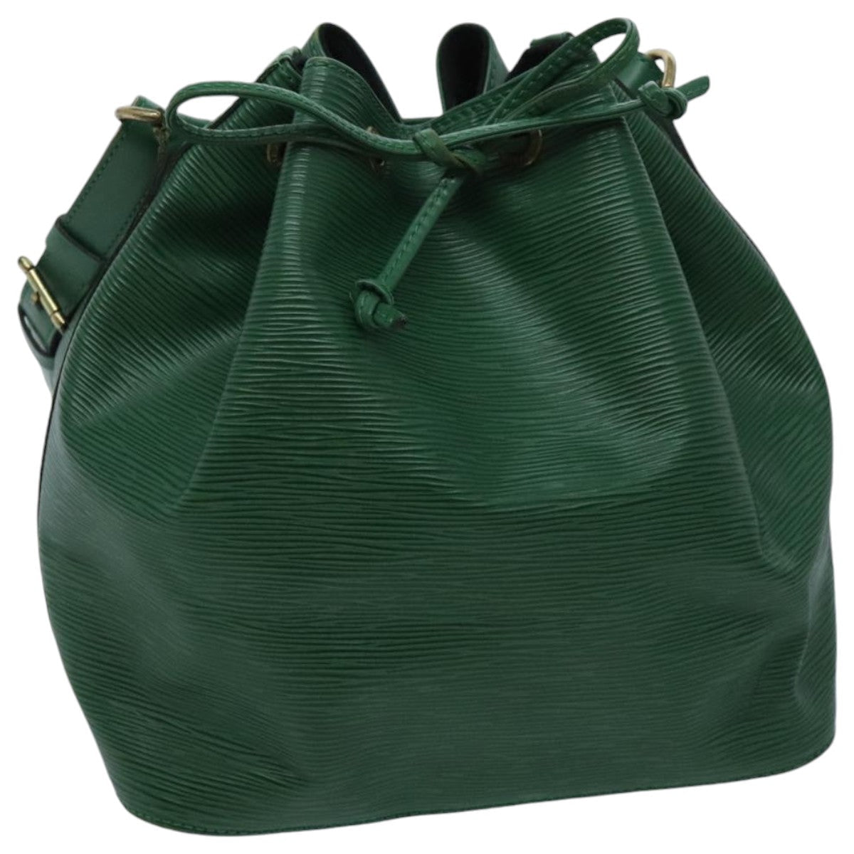 LOUIS VUITTON Epi Petit Noe Shoulder Bag Green M44102 LV 96263