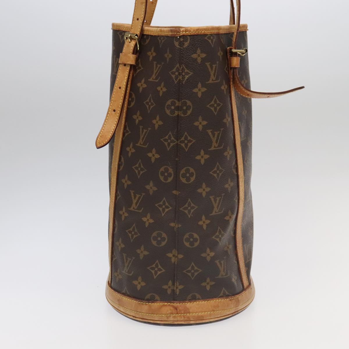 LOUIS VUITTON Monogram Bucket GM Shoulder Bag M42236 LV 96264