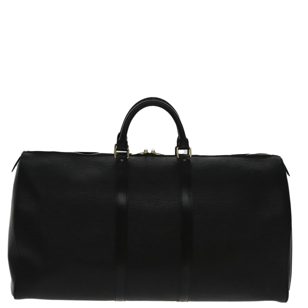 LOUIS VUITTON Epi Keepall 55 Boston Bag Noir Black M42952 LV 96268