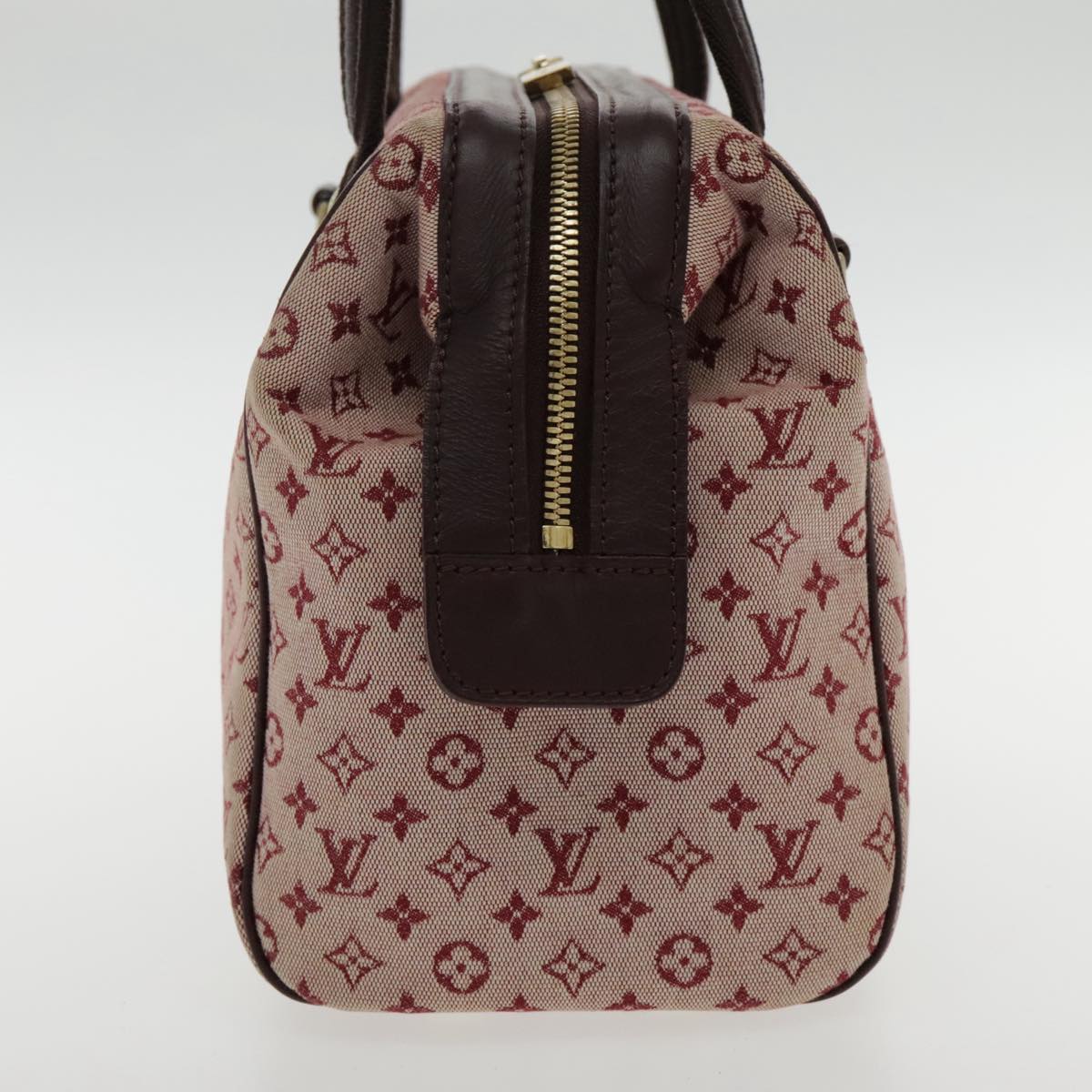 LOUIS VUITTON Monogram Mini Josephine PM Hand Bag Red M92216 LV 96269