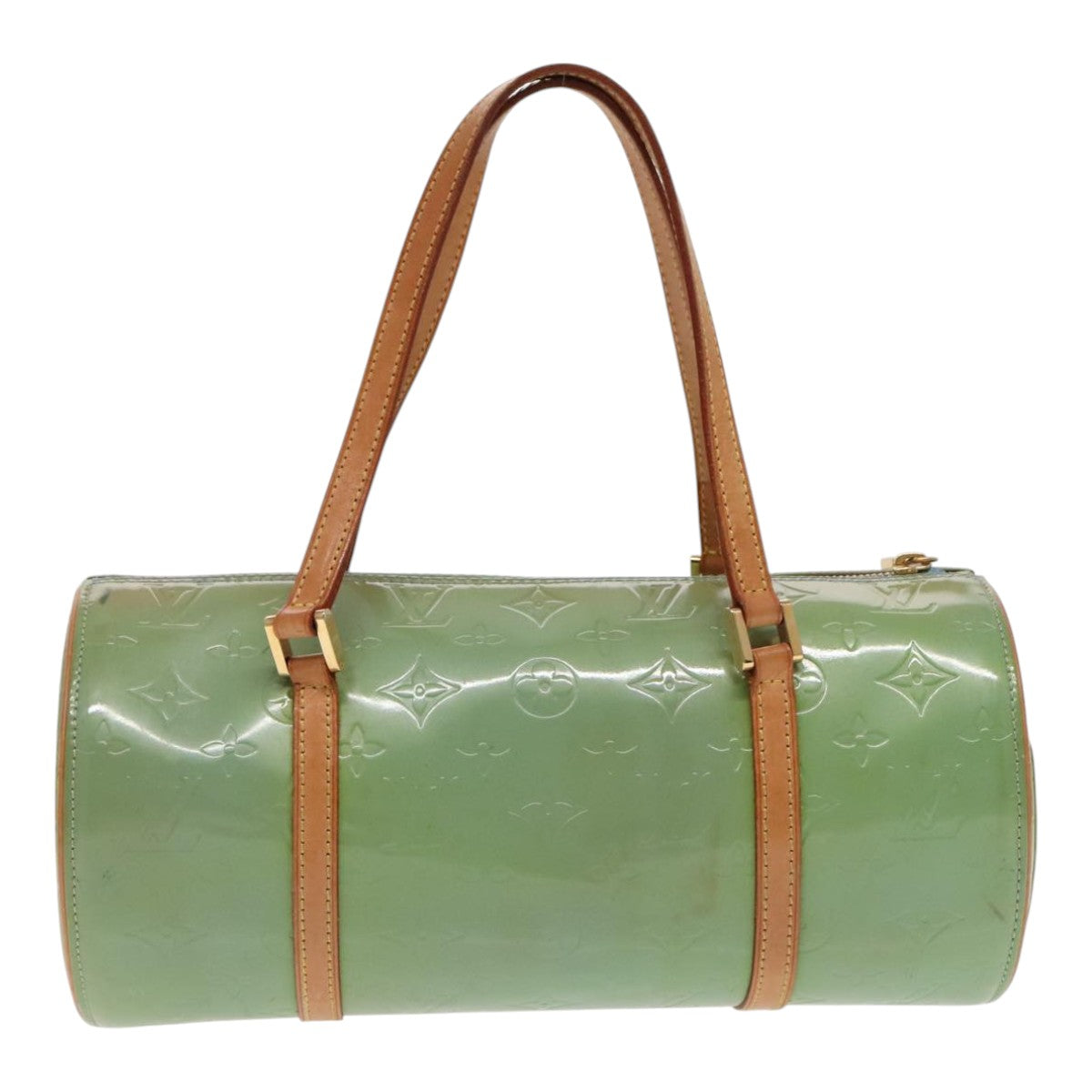 LOUIS VUITTON Monogram Vernis Bedford Hand Bag Baby Blue M91007 LV 96298