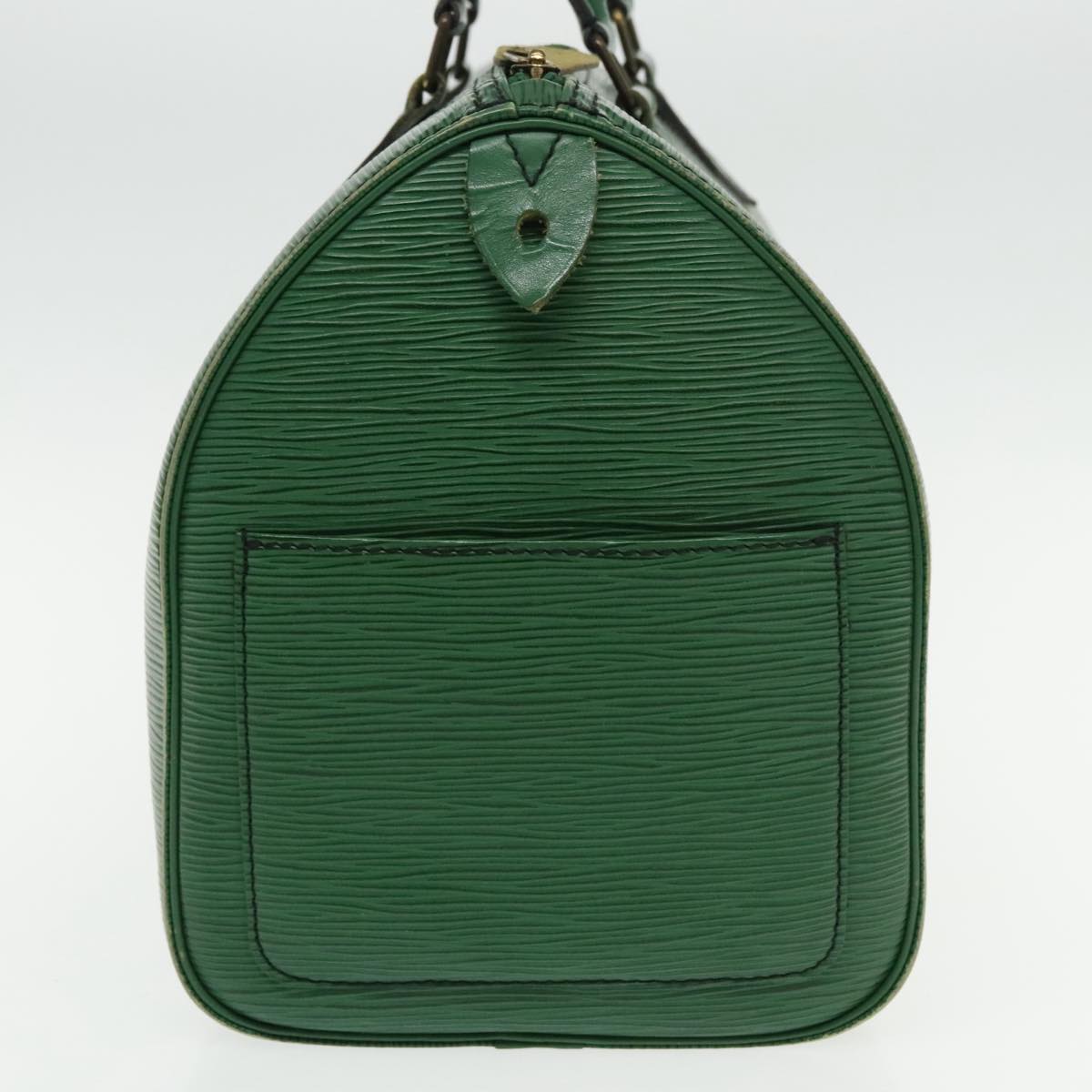 LOUIS VUITTON Epi Speedy 30 Hand Bag Borneo Green M43004 LV 96305